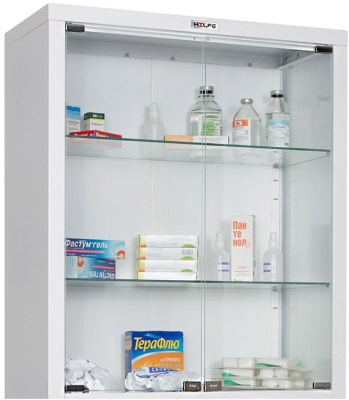 Шкаф медицинский металлический Hilfe МД 2 1780/SG